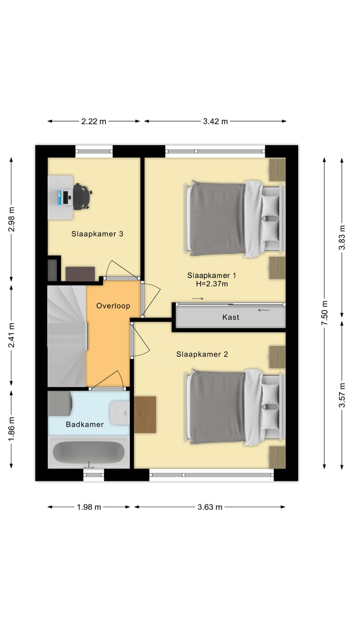 Foto 41 van Weberstraat 27