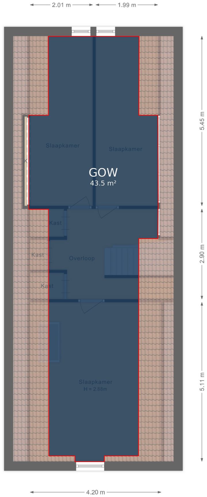 Foto 51 van Morrensteeg 8-A