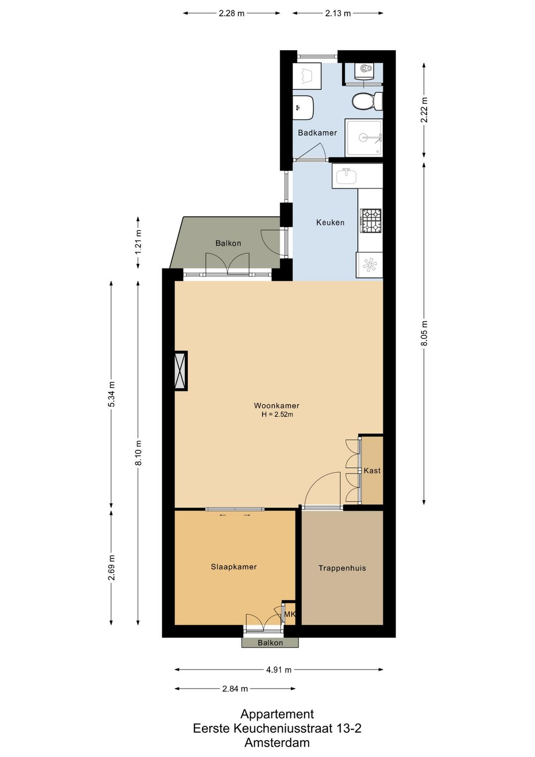 Photo 28 of Eerste Keucheniusstraat 13-2