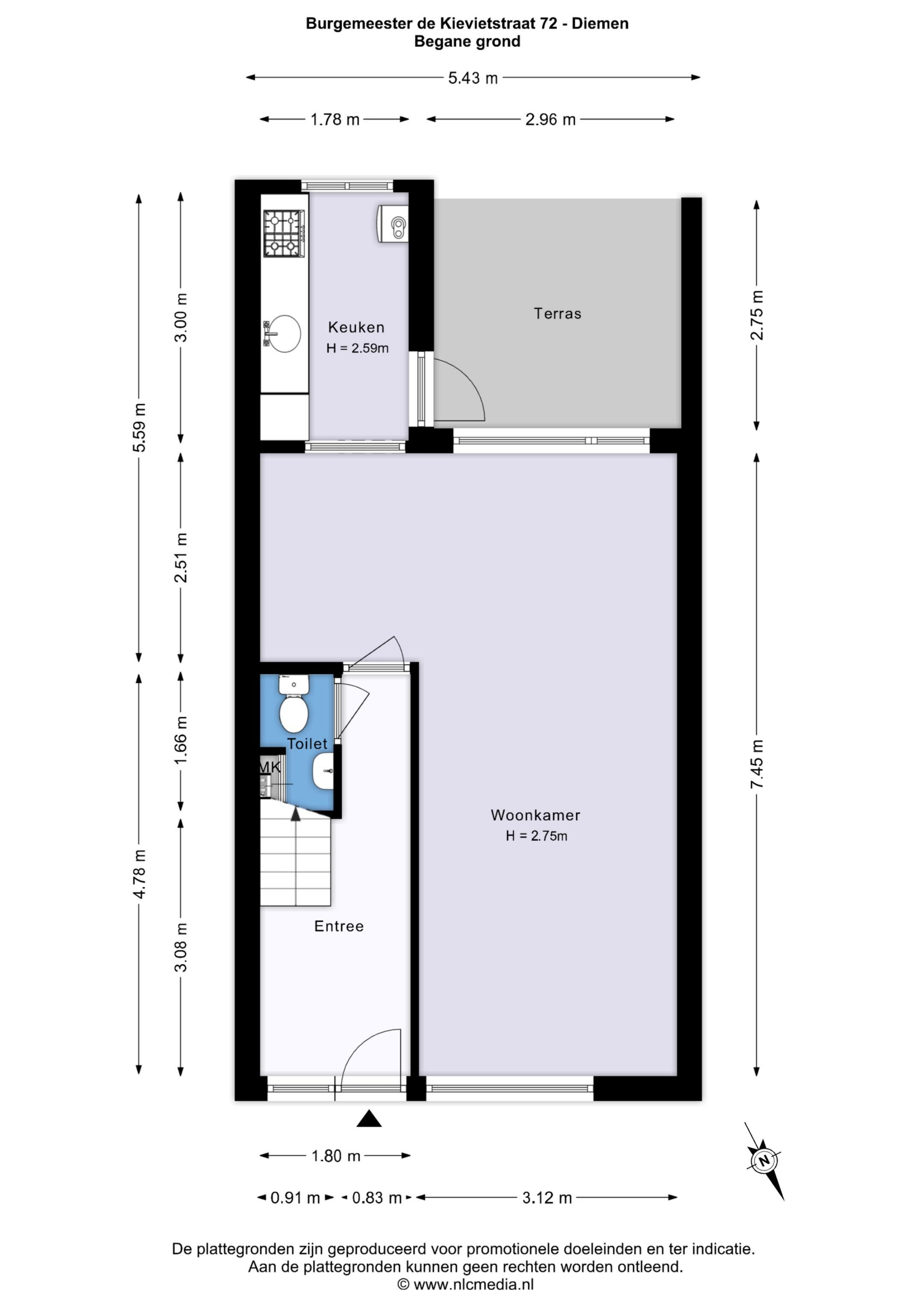 Foto 54 van Burgemeester de Kievietstraat 72