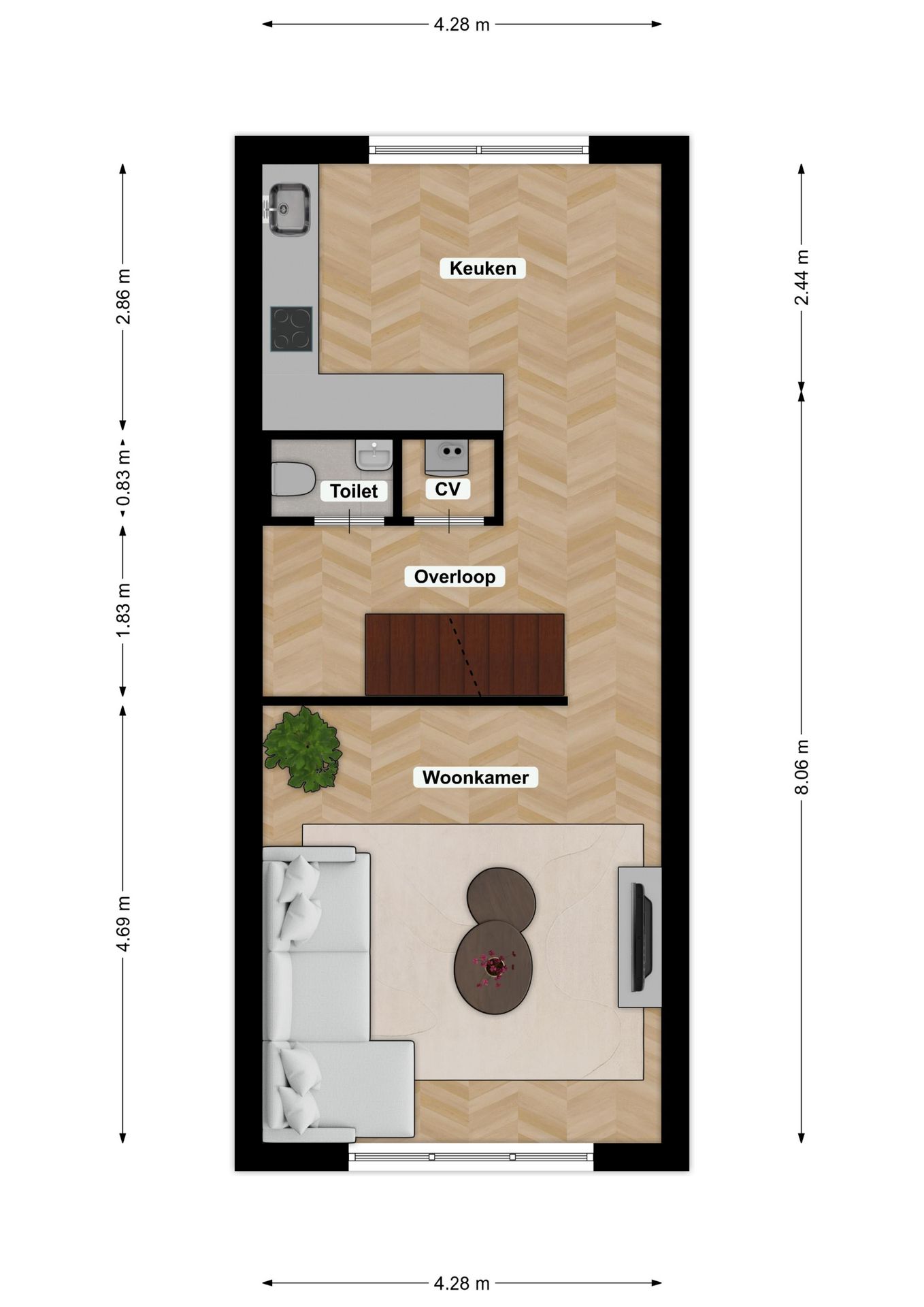 Foto 25 van De Gasperistraat 28