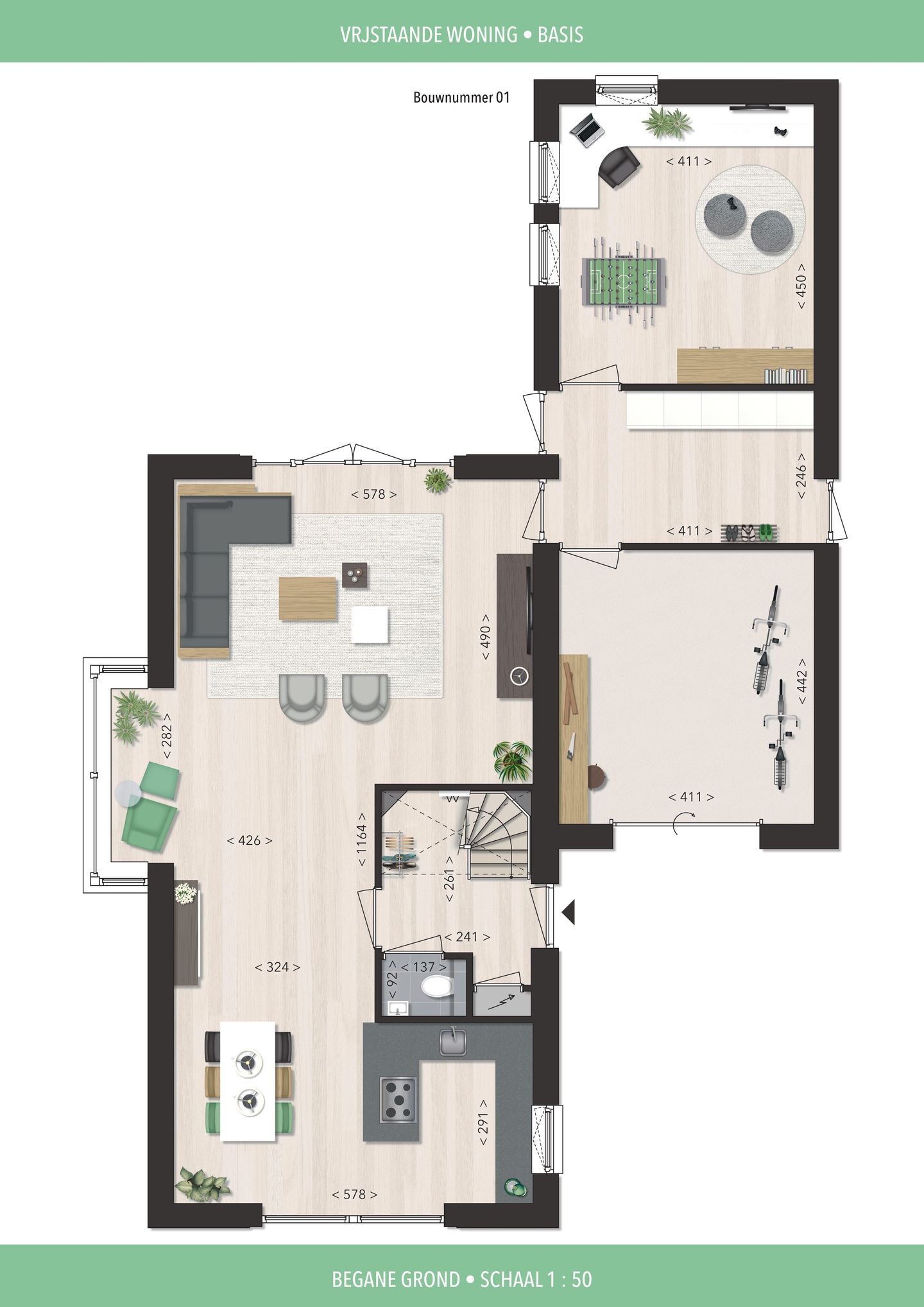 Foto 4 van Vrijstaande woning (Bouwnr. 1)