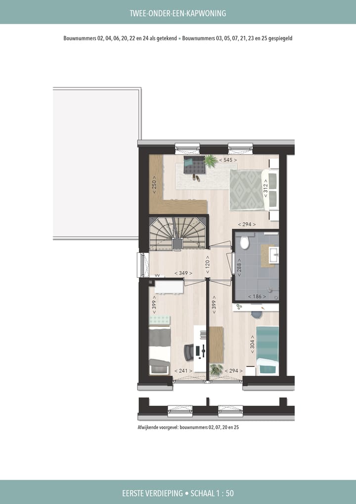 Foto 4 van Twee-onder-een-kapwoning (Bouwnr. 5)