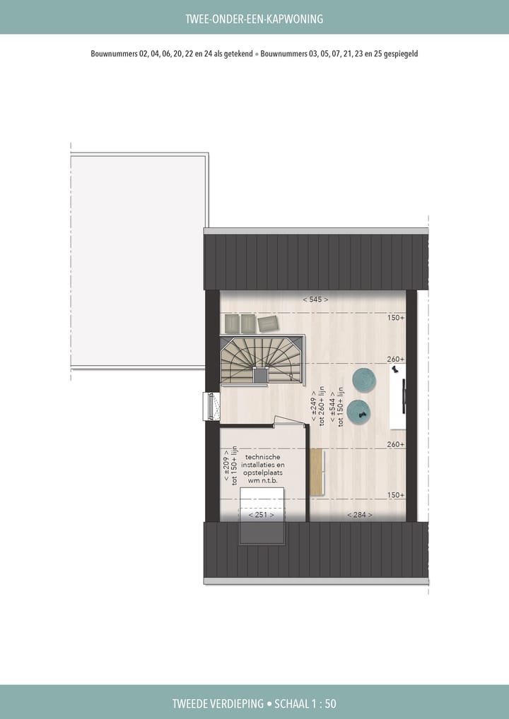 Foto 5 van Twee-onder-een-kapwoning (Bouwnr. 5)