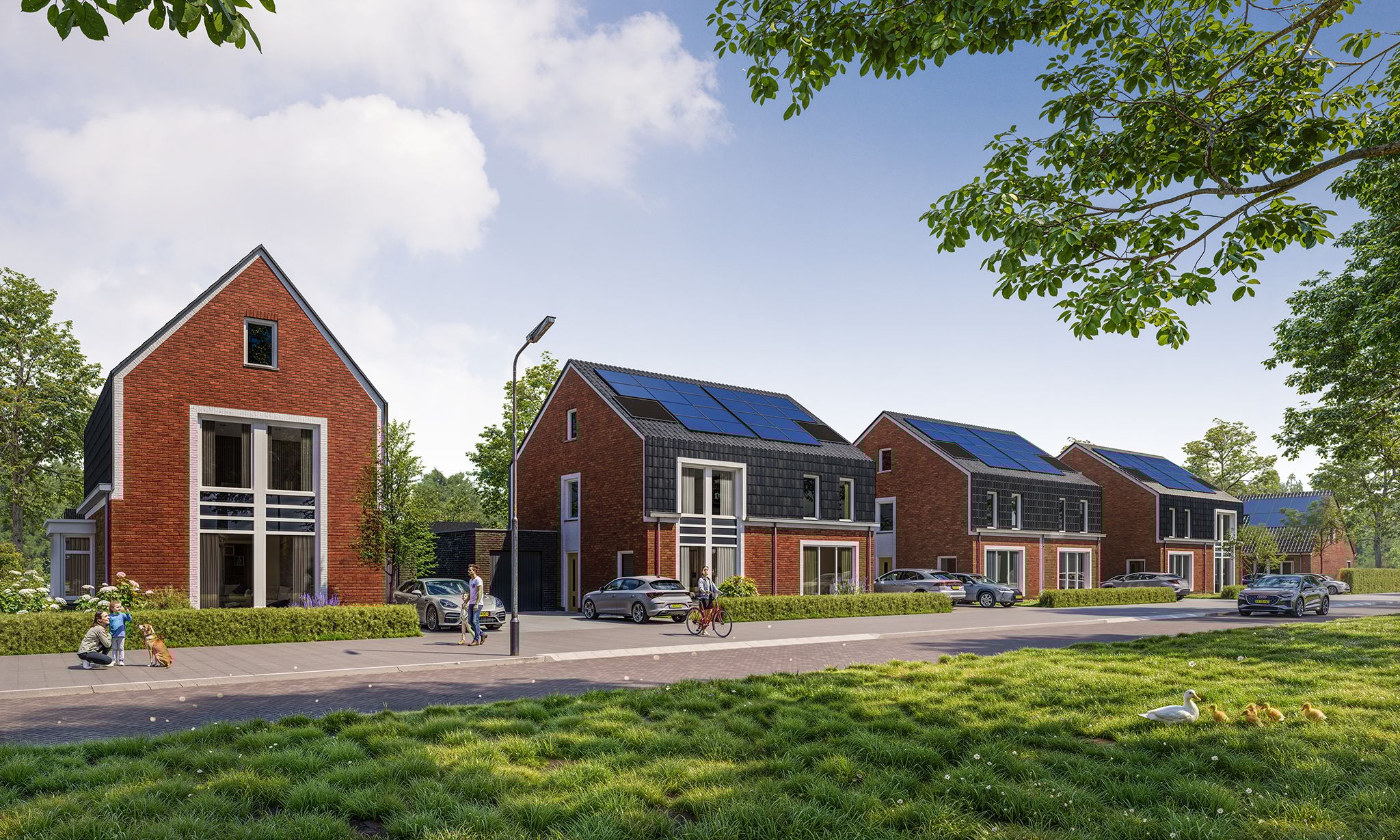 Twee-onder-een-kapwoning (Bouwnr. 7) false