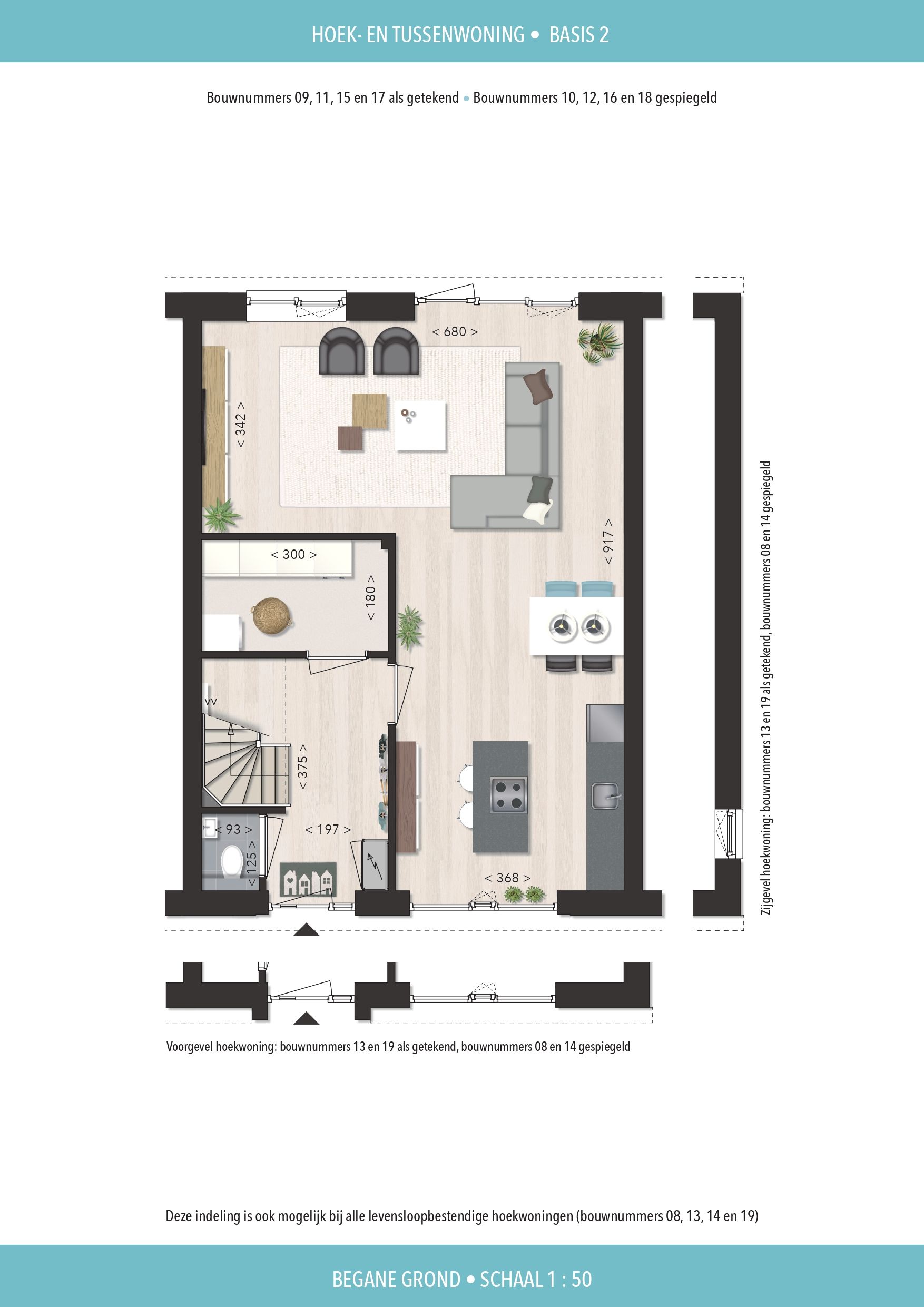 Foto 3 van Tussenwoning (Bouwnr. 11.)