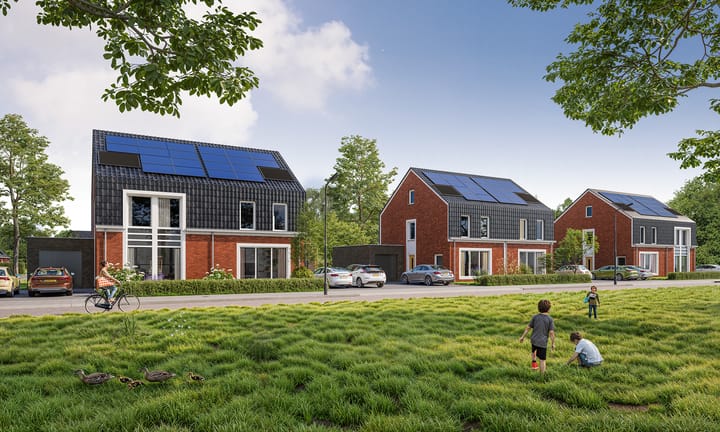 Foto van Twee-onder-een-kapwoning 2-onder-1-kapwoning