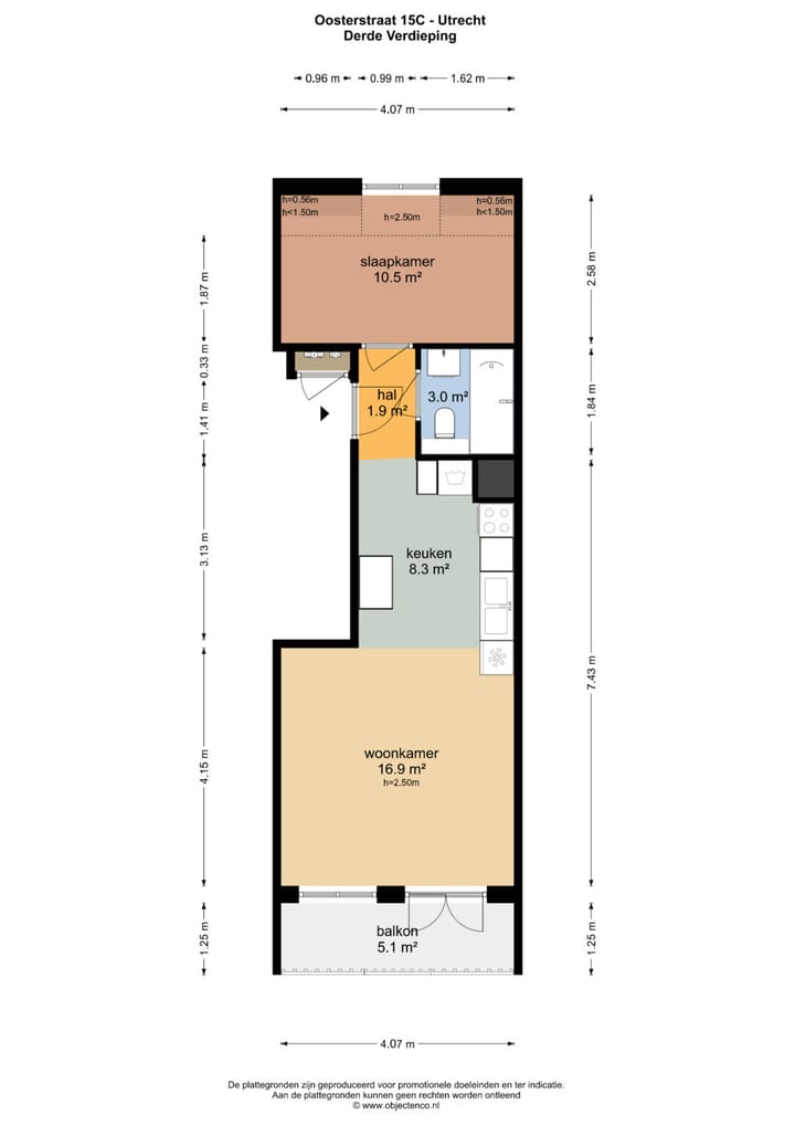 Foto 38 van Oosterstraat 15-C