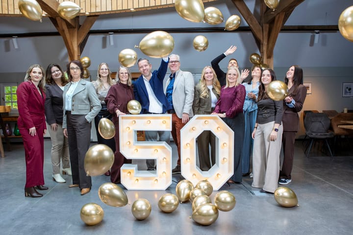 Een promotiefoto voor op kantoor