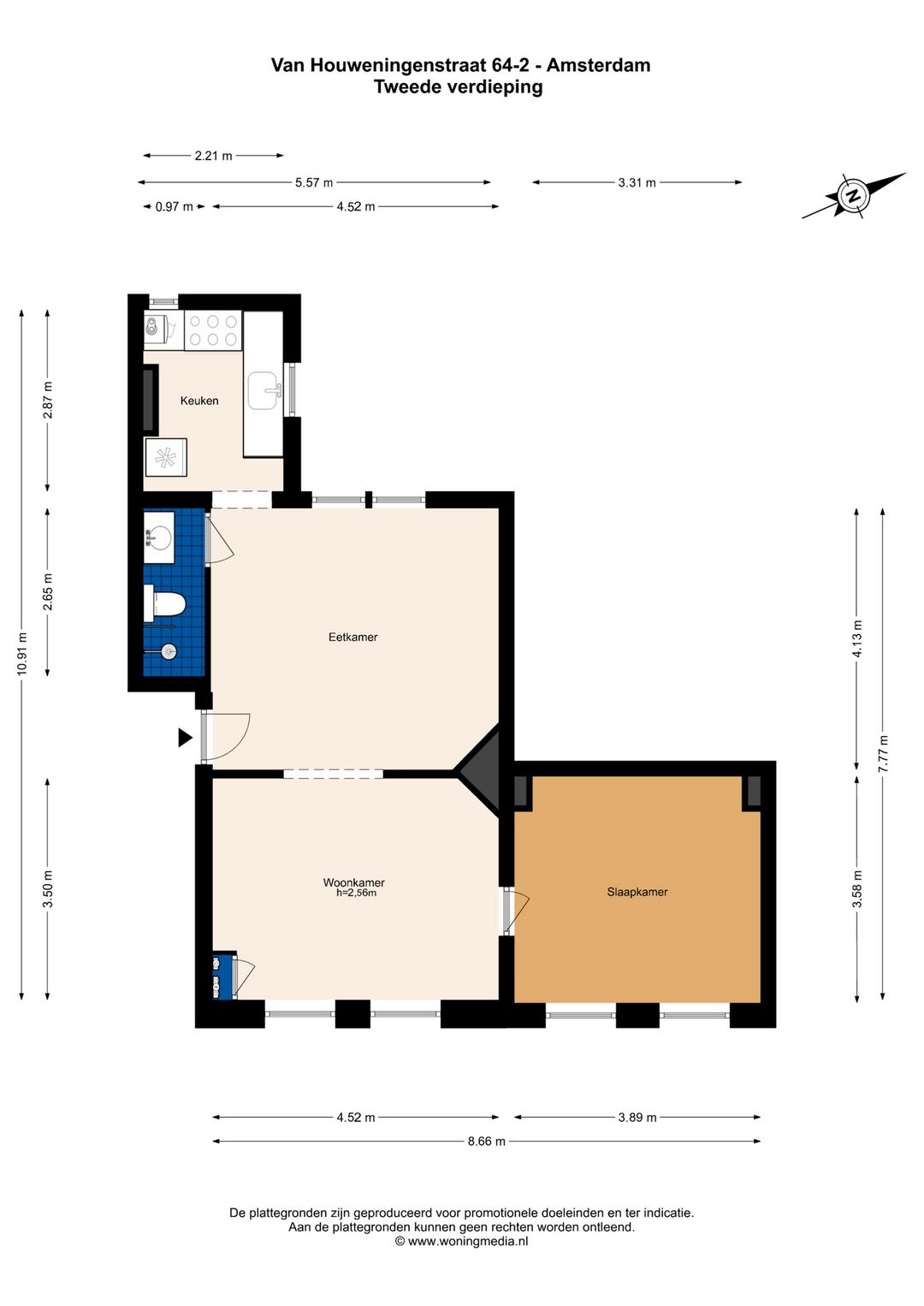 Foto 26 van Van Houweningenstraat 64-2