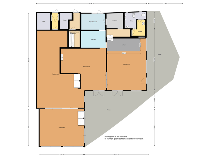 restaurant begane grond