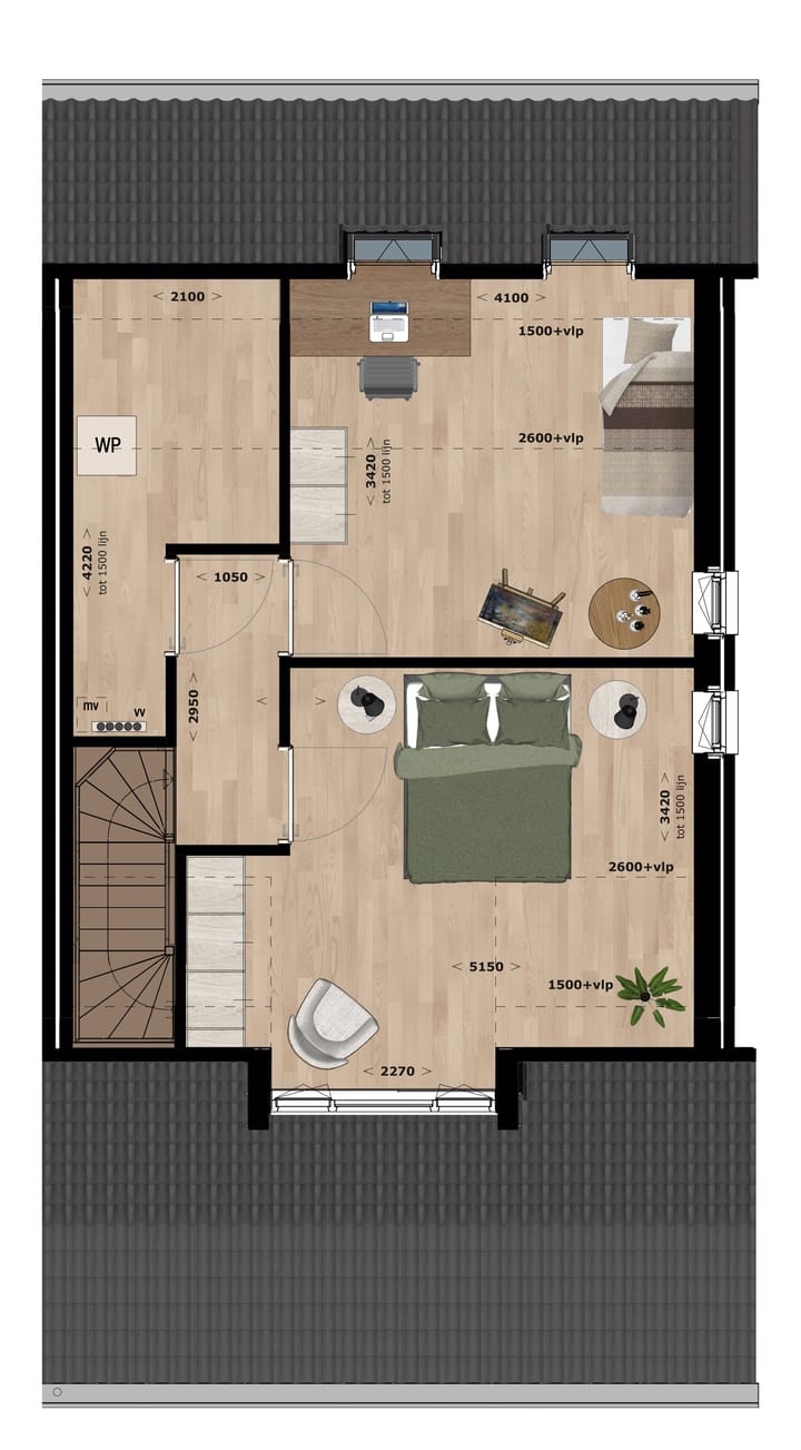 Photo 3 of Blok 2B (Bouwnr. 11)