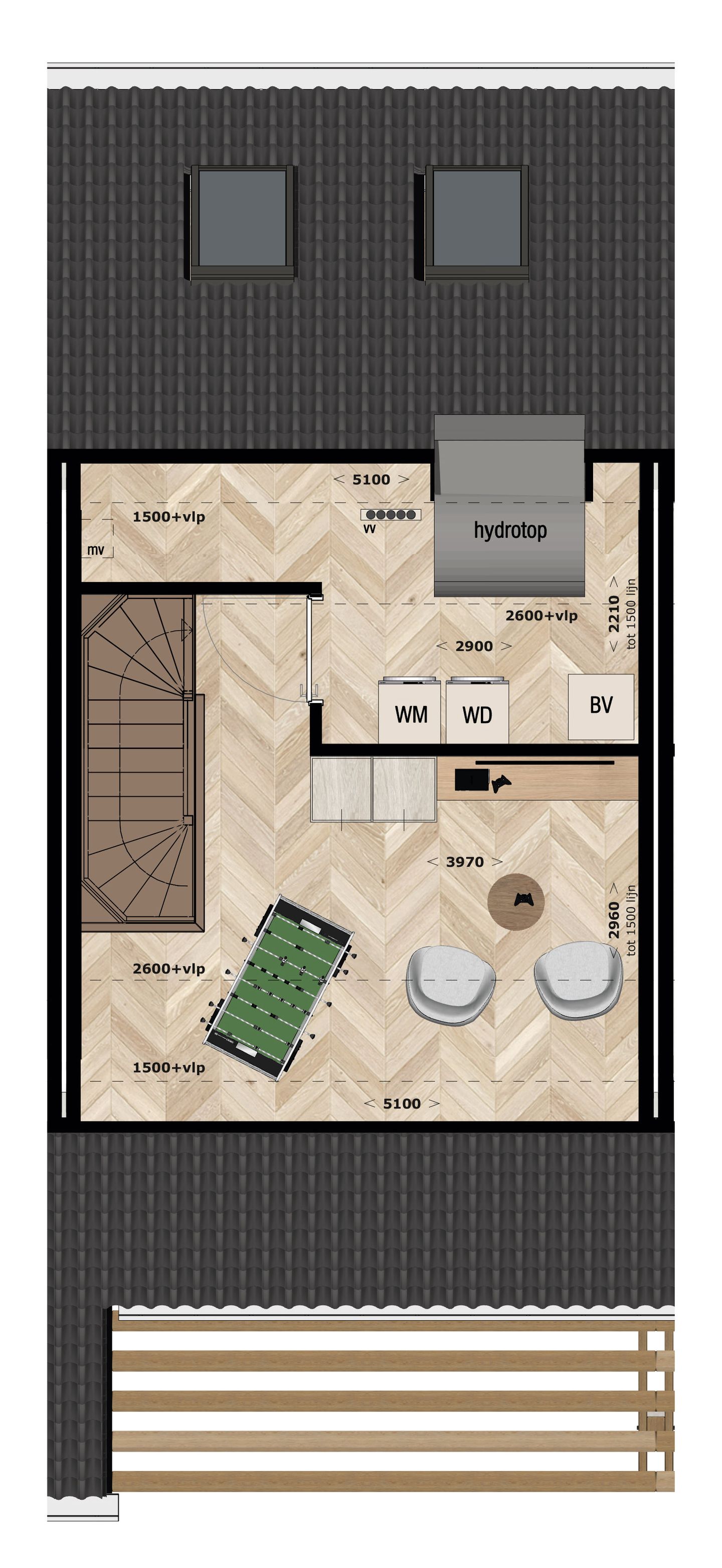 Foto 4 van Blok 3 (Bouwnr. 16)