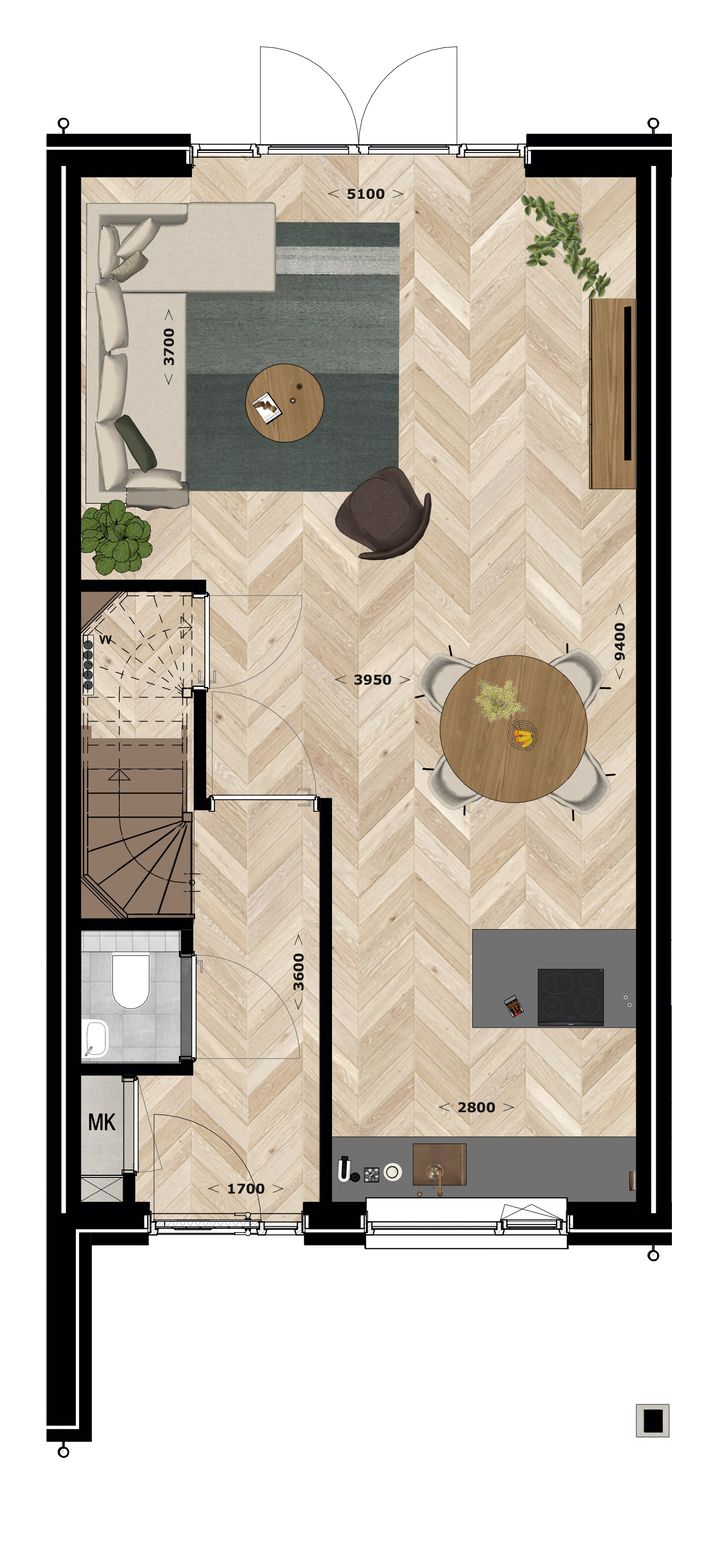 Photo 2 of Blok 3 (Bouwnr. 18)