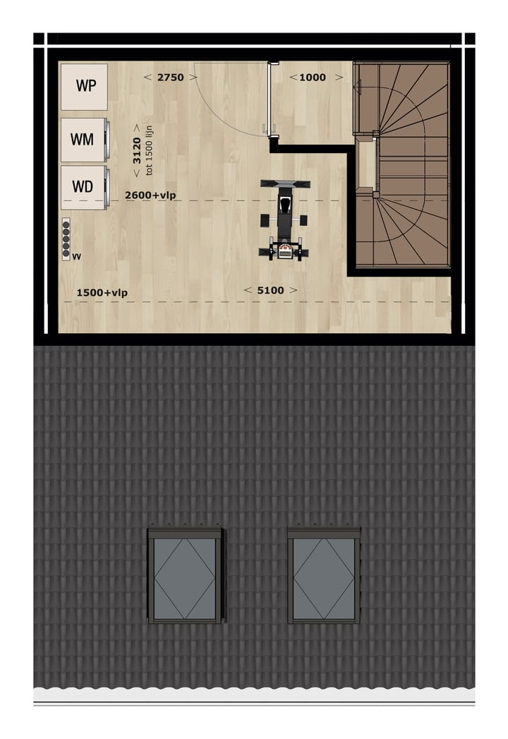 Foto 4 van Blok 4 (Bouwnr. 22)