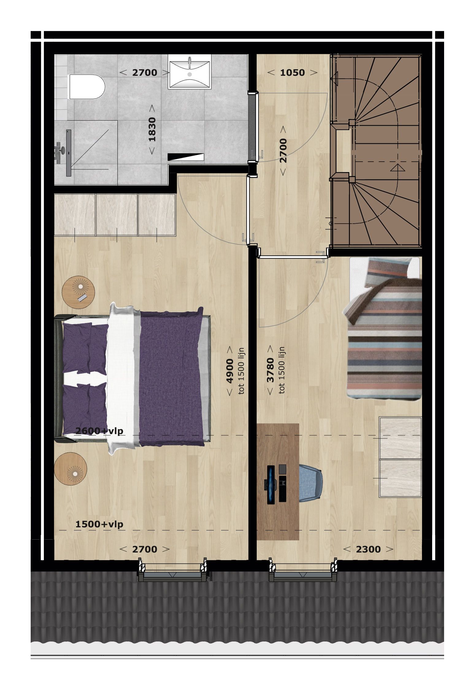 Foto 3 van Blok 4 (Bouwnr. 26)