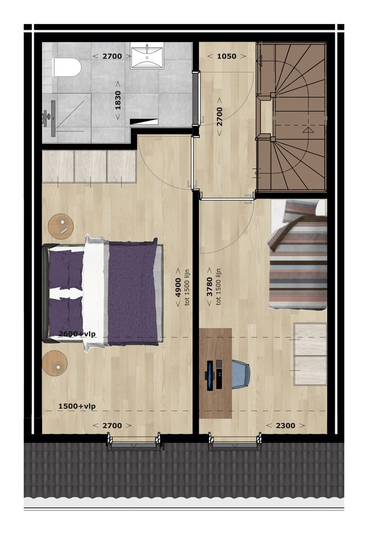 Foto 3 van Blok 4 (Bouwnr. 27)