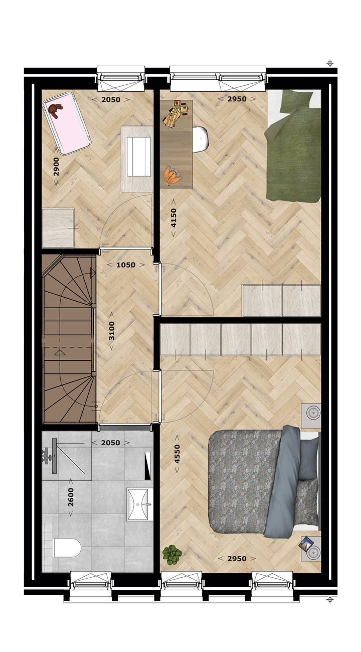 Foto 3 van Blok 5 (Bouwnr. 30)