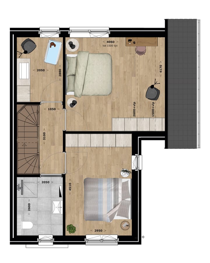 Foto 3 van Blok 5 (Bouwnr. 33)