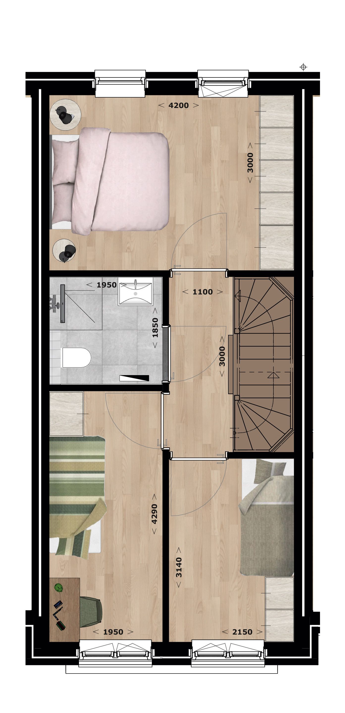 Photo 3 of Blok 7 (Bouwnr. 46)