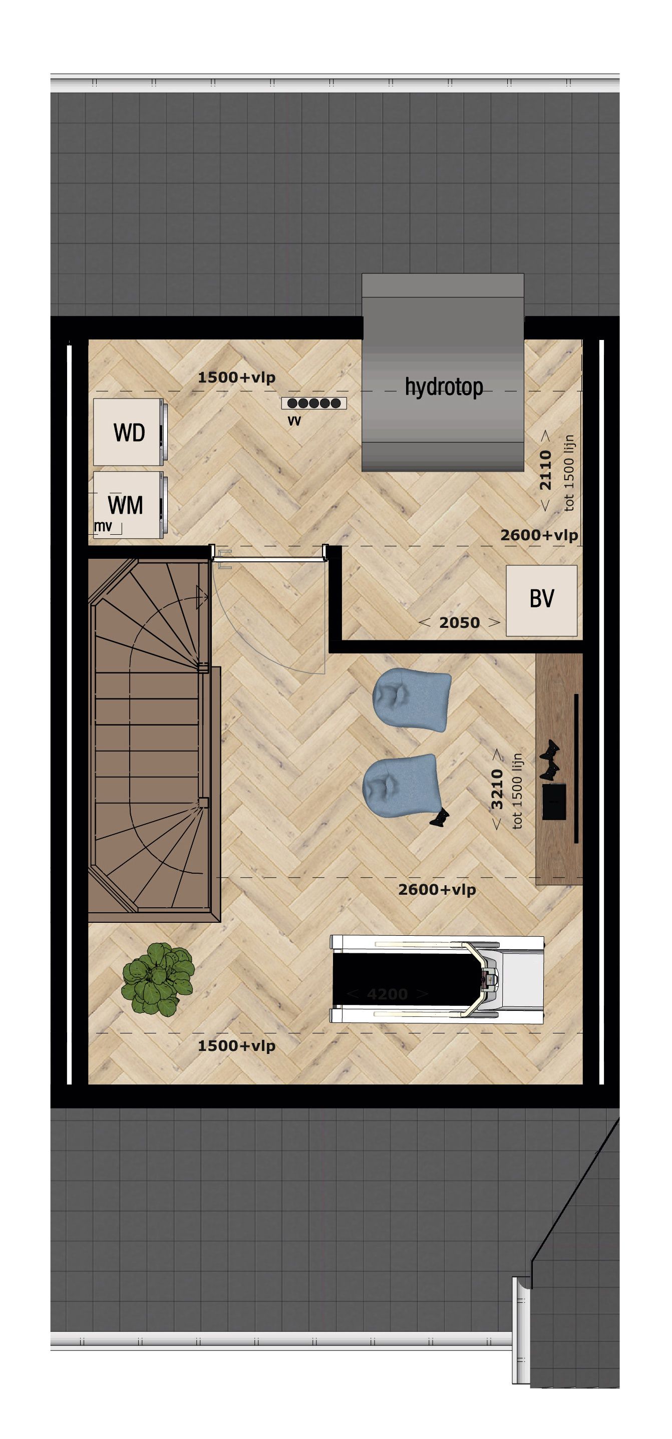 Foto 4 van Blok 8 (Bouwnr. 51)