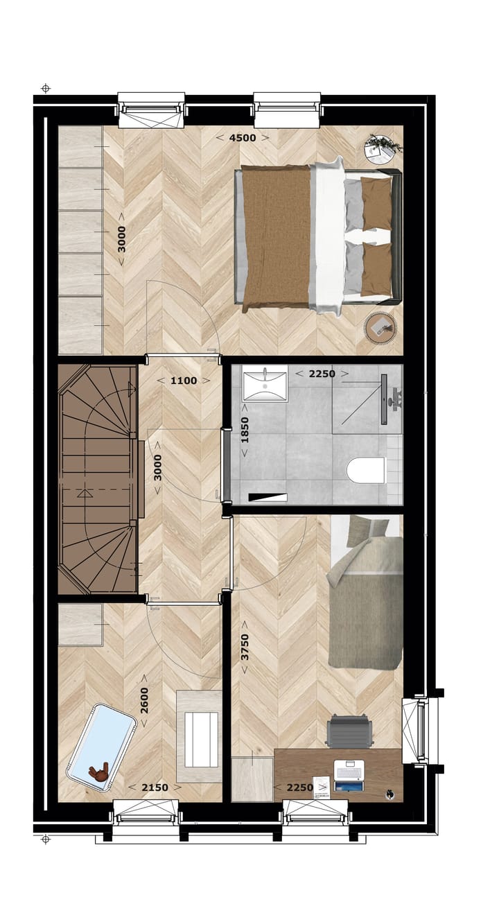 Photo 3 of Blok 7 (Bouwnr. 48)