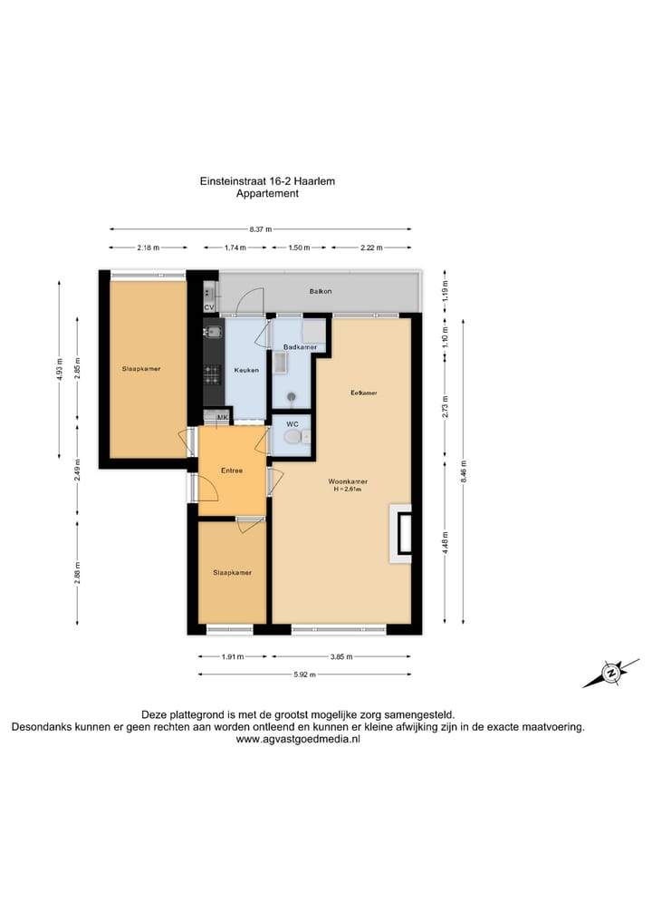 Foto 31 van Einsteinstraat 16-II