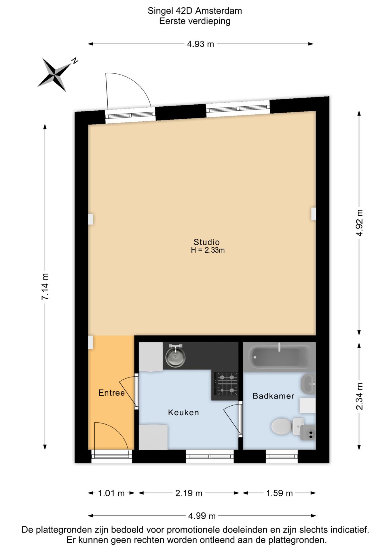 Foto 50 van Singel 42-D