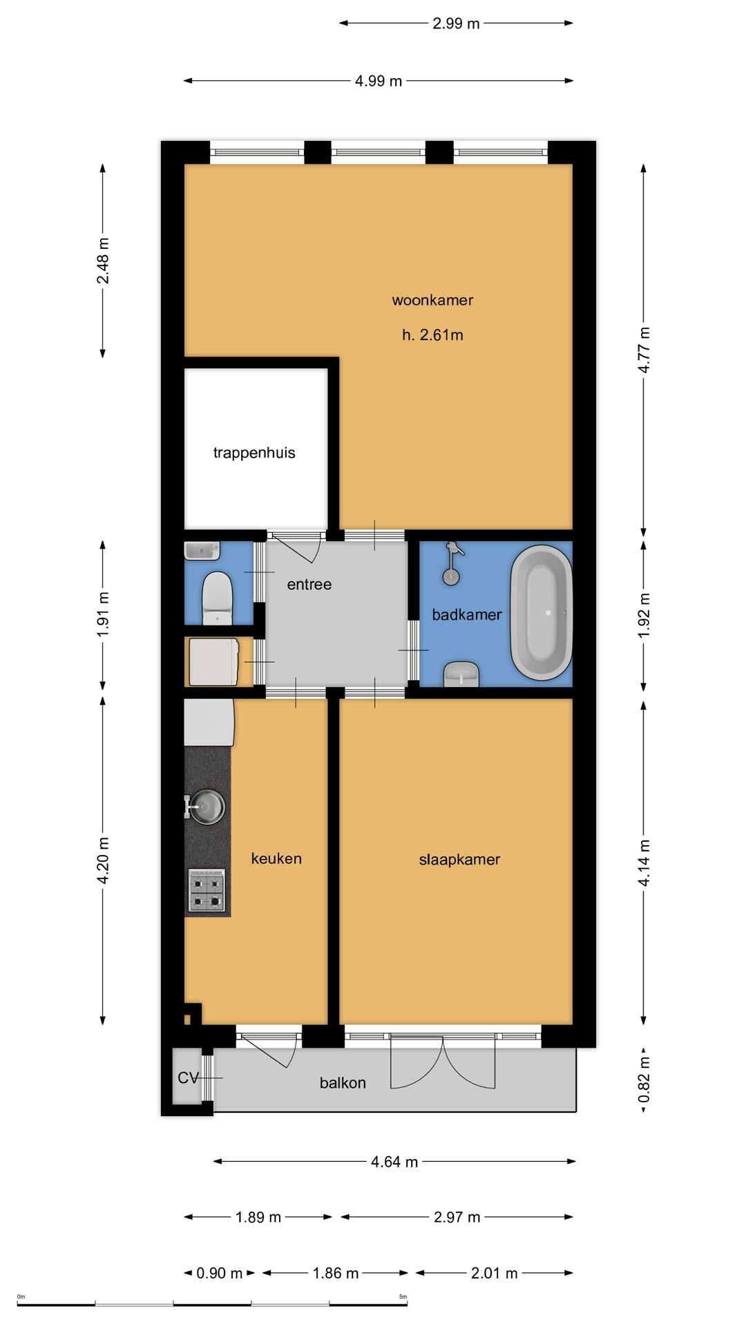 Foto 16 van Pieter Baststraat 17-2