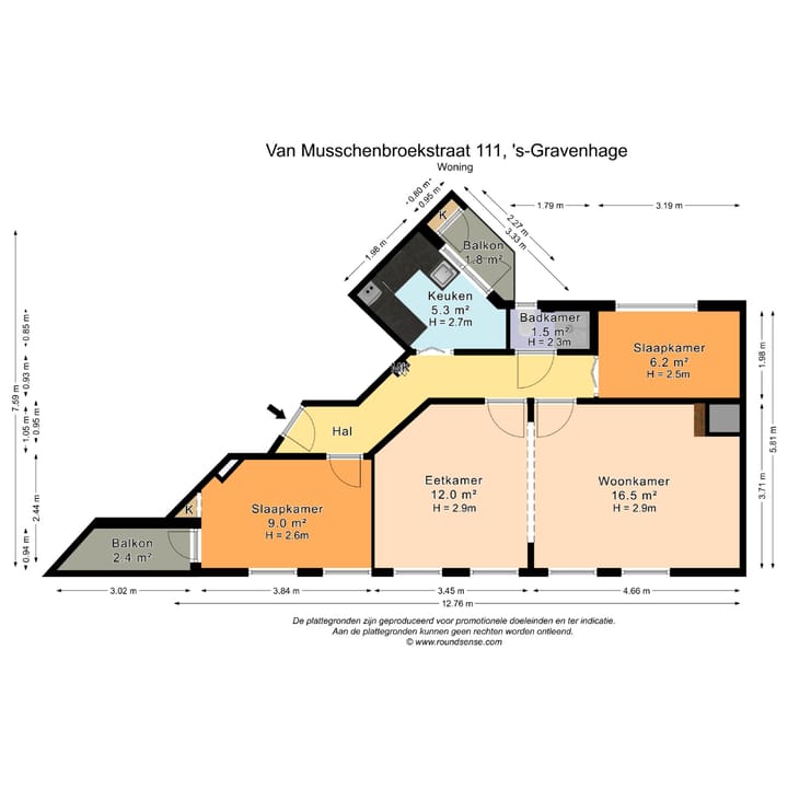 Foto 30 van Van Musschenbroekstraat 111