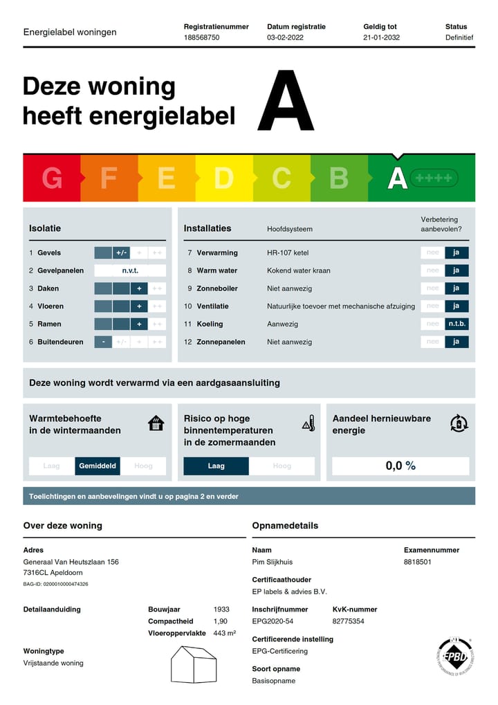 Foto 107 van Generaal Van Heutszlaan 156