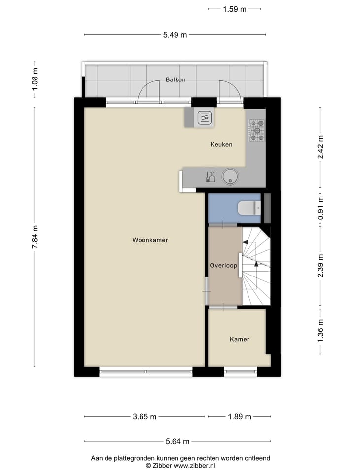 Foto 30 van Jacob Marisstraat 7-B