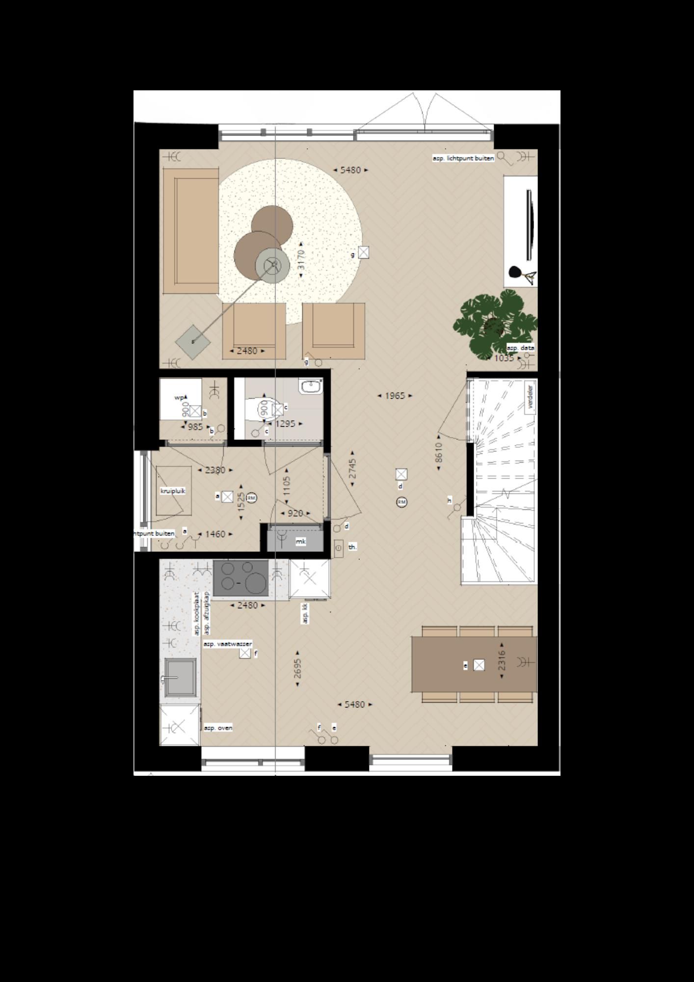 Foto 5 van Langeweide 2-onder-1-kap woning (Bouwnr. 1)