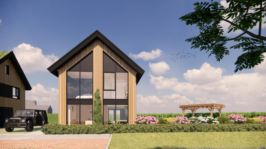 Foto 1 van Langeweide vrijstaande villa (Bouwnr. 5)