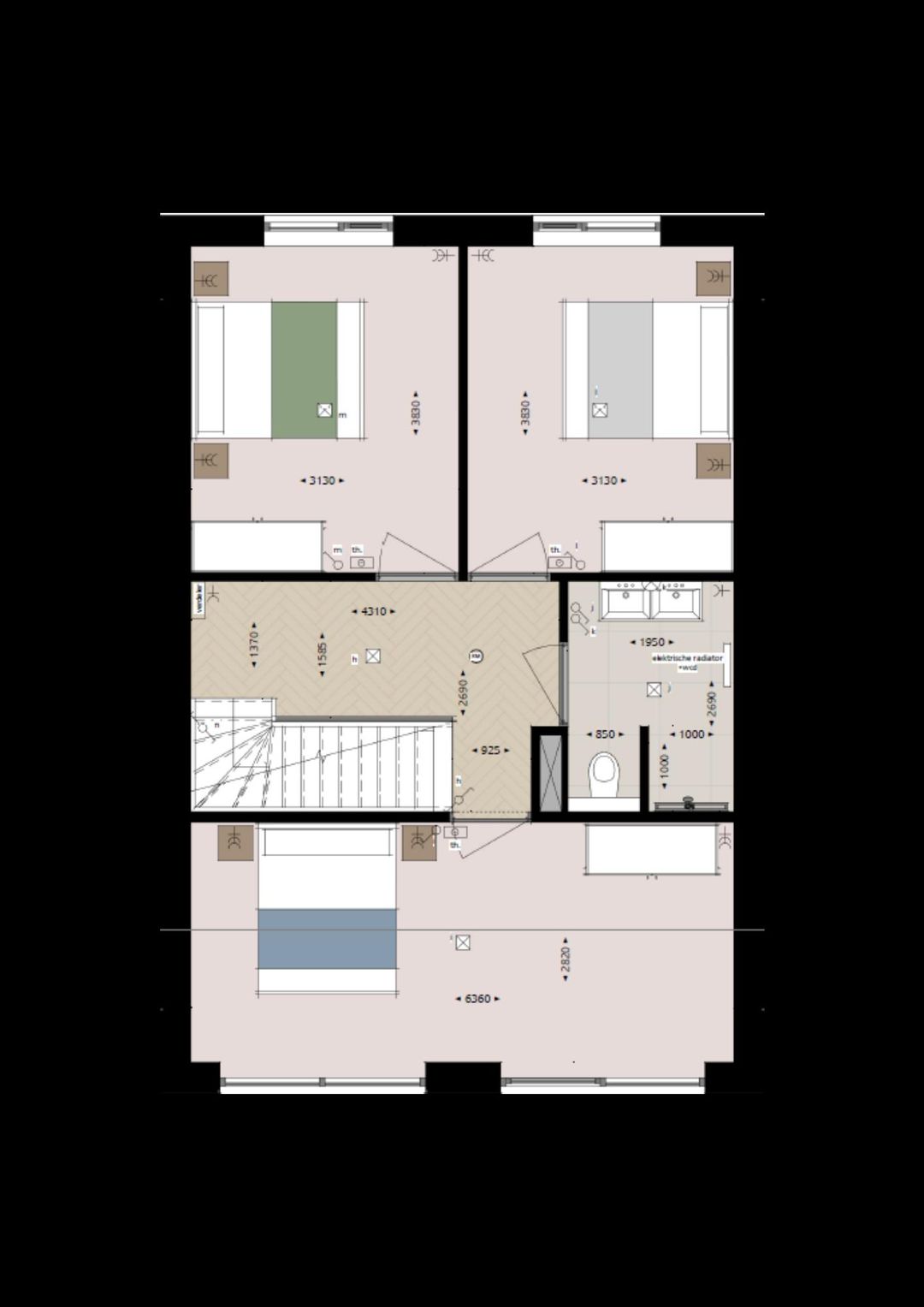 Foto 7 van Langeweide vrijstaande villa (Bouwnr. 5)