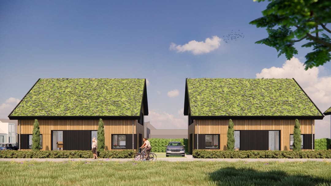 Foto 2 van Langeweide 2-onder-1-kap woning (Bouwnr. 4)