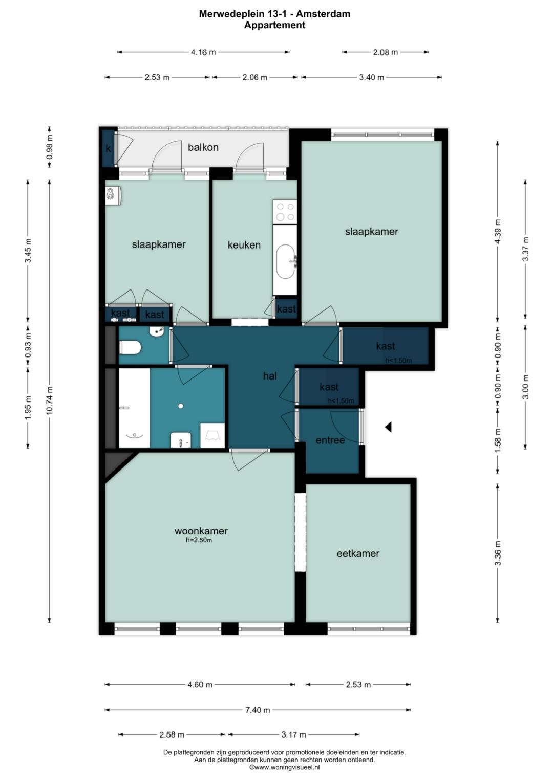 Foto 22 van Merwedeplein 13-1