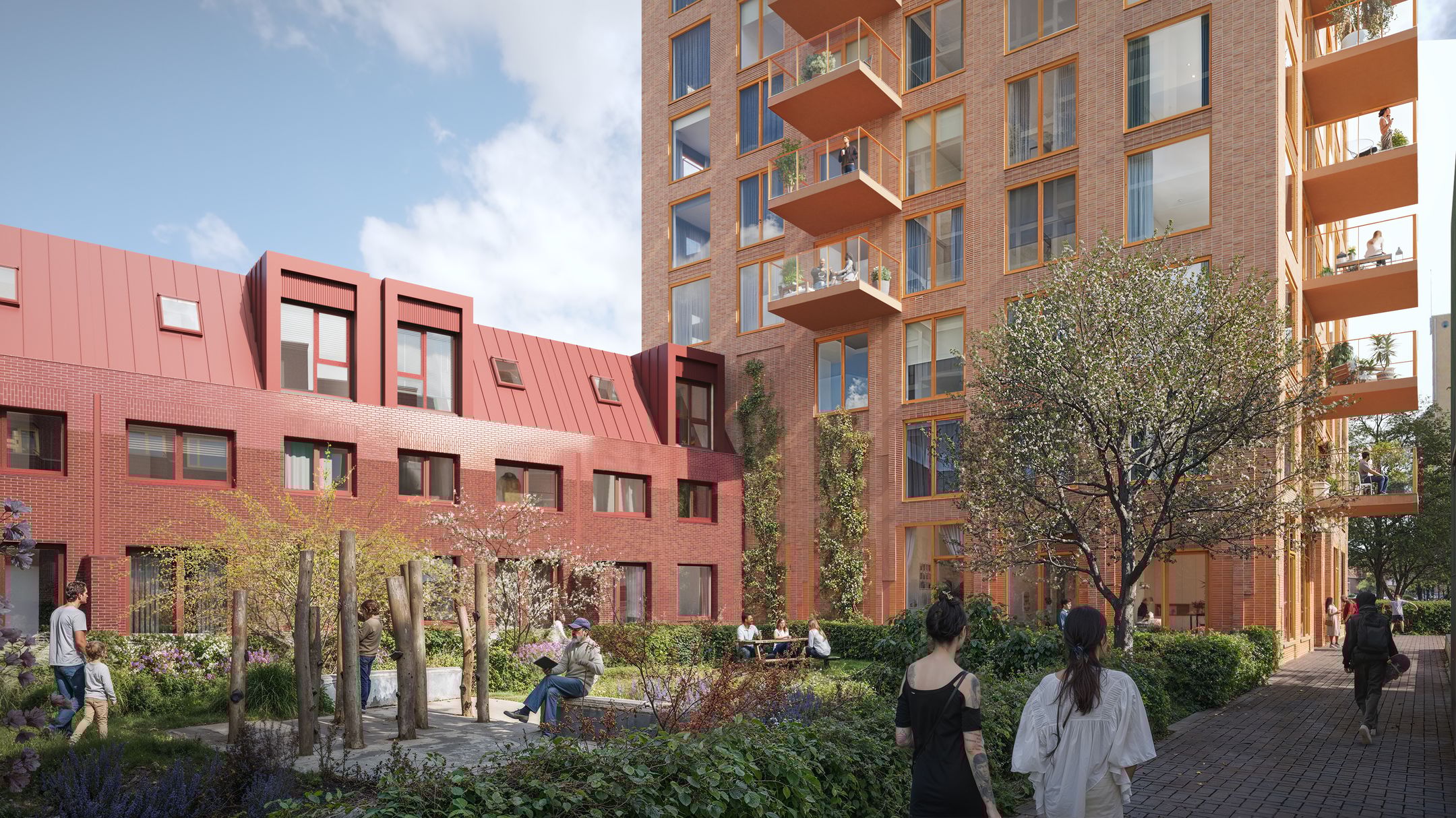 Foto 3 van SP.12.3 | Penthouse | 3-kmr app | SPARK (Bouwnr. 56)