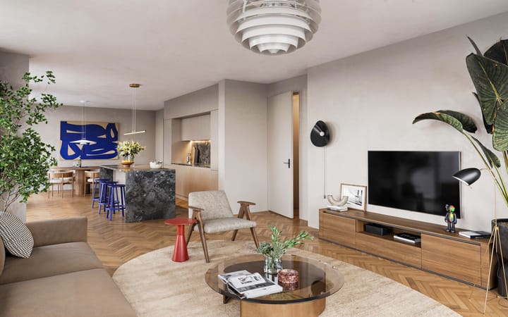 Foto 2 van SP.12.1 | Penthouse | 3-kmr app | SPARK (Bouwnr. 54)