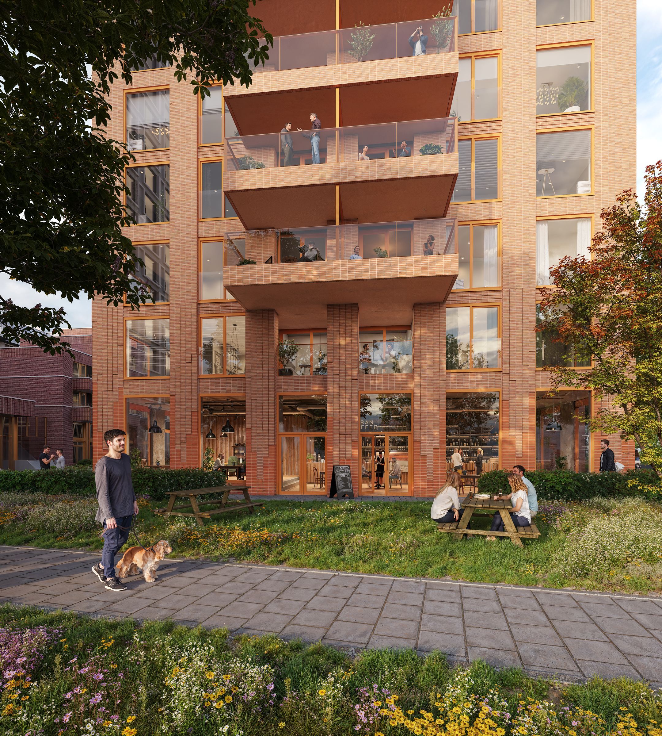 Foto 3 van SP.12.1 | Penthouse | 3-kmr app | SPARK (Bouwnr. 54)