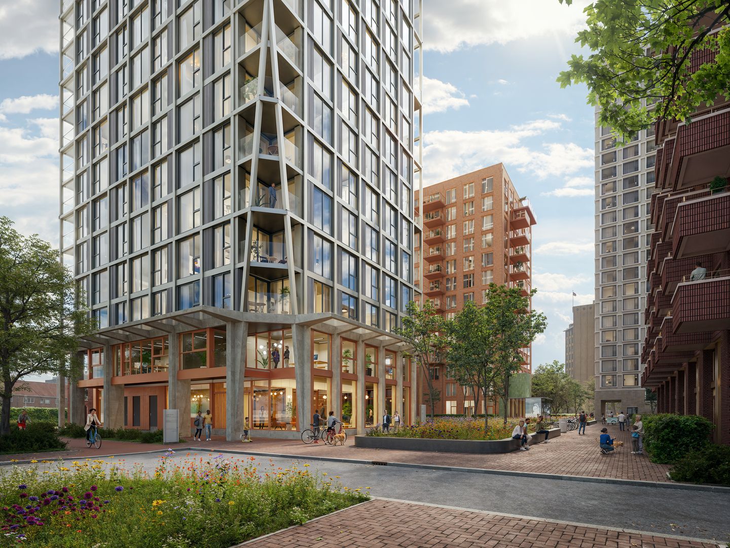 Foto 5 van SP.12.3 | Penthouse | 3-kmr app | SPARK (Bouwnr. 56)