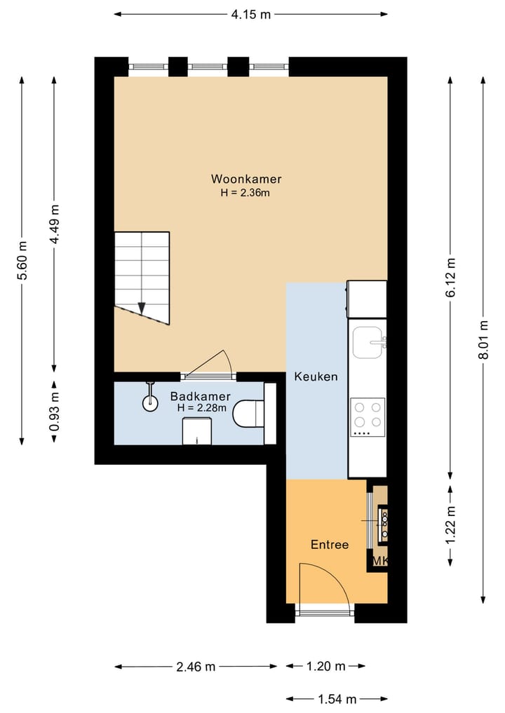Foto 26 van Schoenmakersstraat 1-C