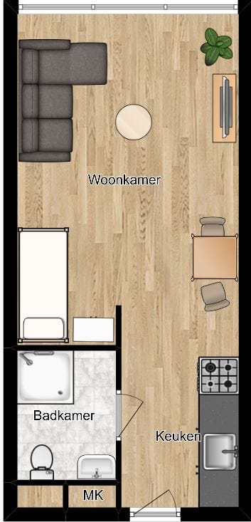 Photo 10 of Kloekhorststraat 16-F