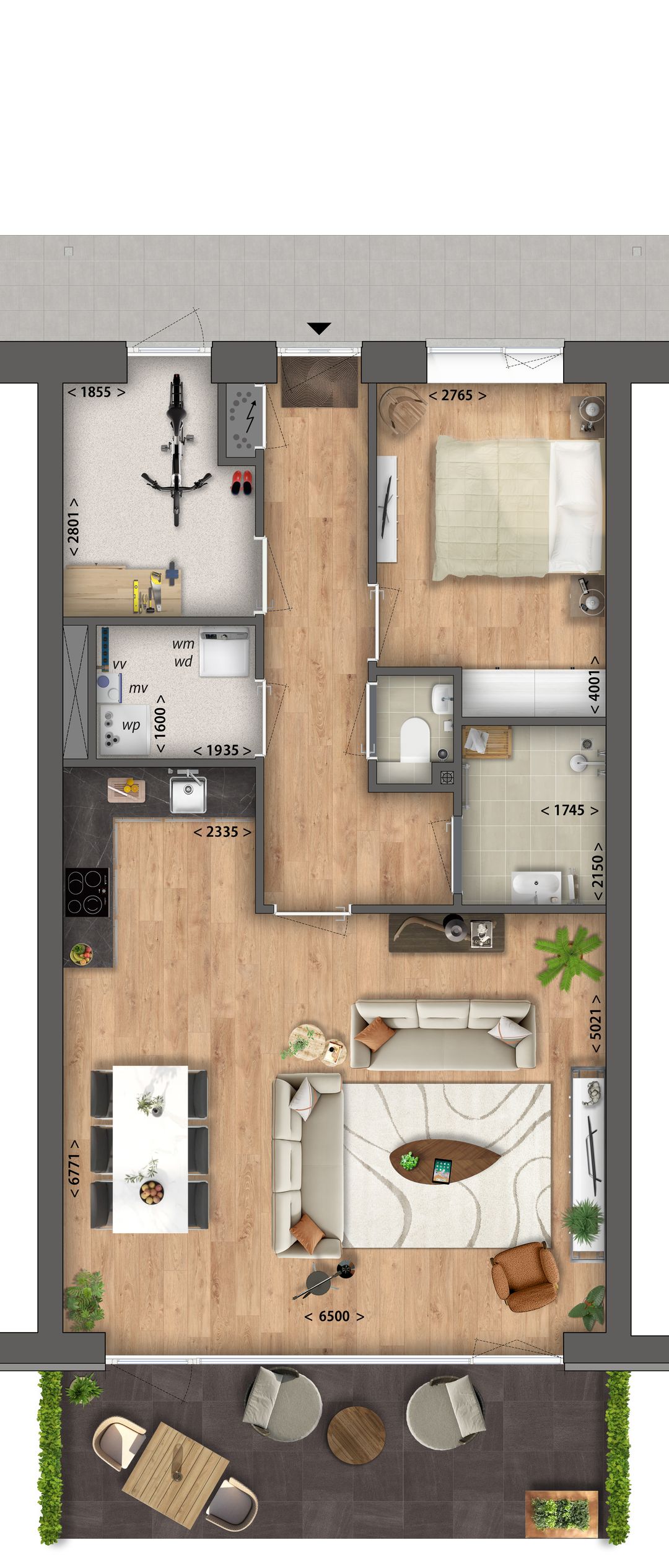 Foto 2 van Zutphenseweg 23-C