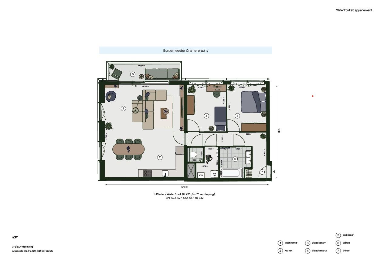 Foto 14 van Liftado Waterfront 95-100 (Bouwnr. 517)