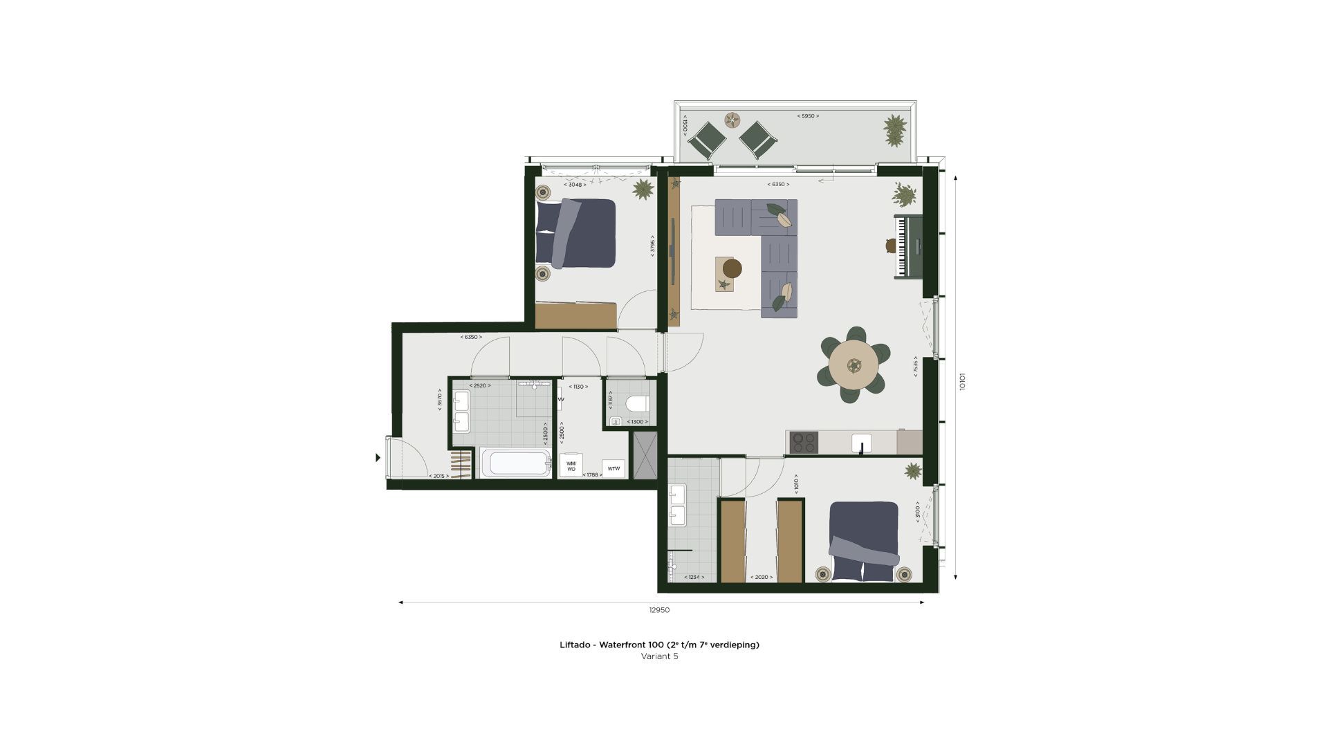 Foto 126 van Liftado Waterfront 95-100 (Bouwnr. 517)