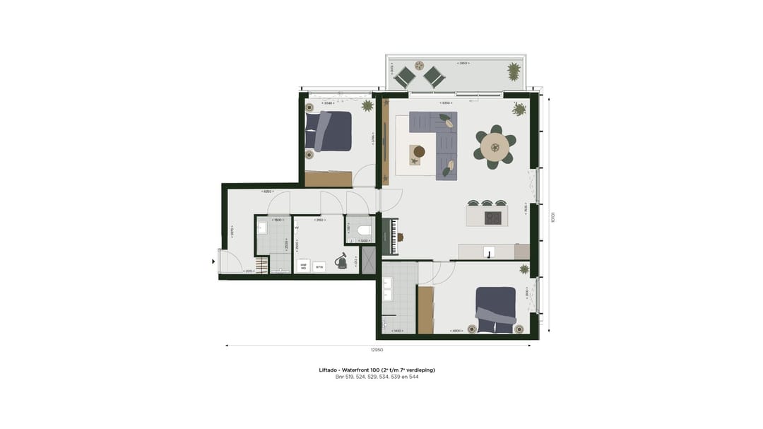 Foto 103 van Liftado Waterfront 95-100 (Bouwnr. 519)