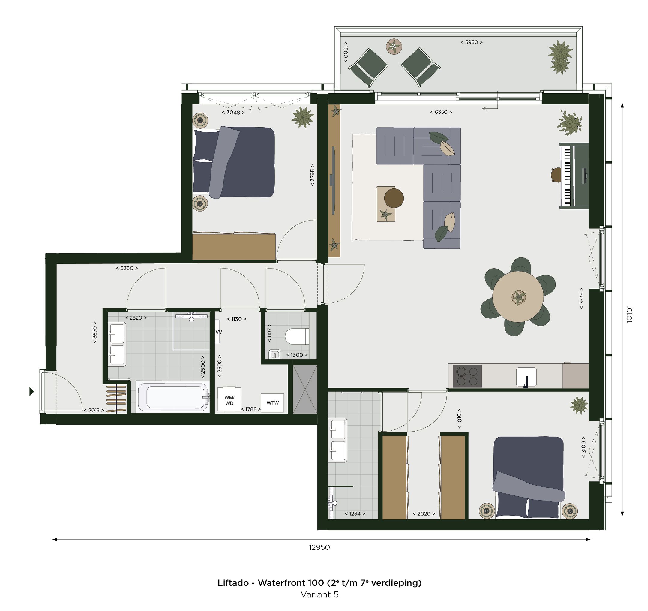 Foto 15 van Cortado Waterfront 95-100 (Bouwnr. 487)