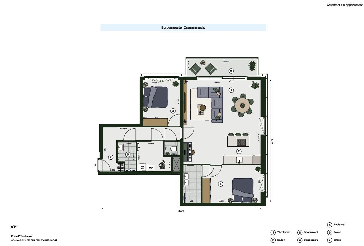 Foto 10 van Cortado Waterfront 95-100 (Bouwnr. 495)