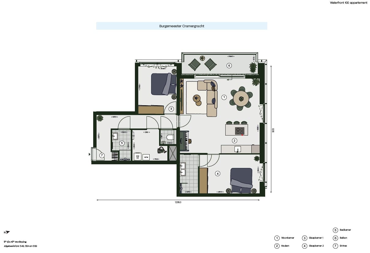 Foto 12 van Cortado Waterfront 95-100 (Bouwnr. 495)